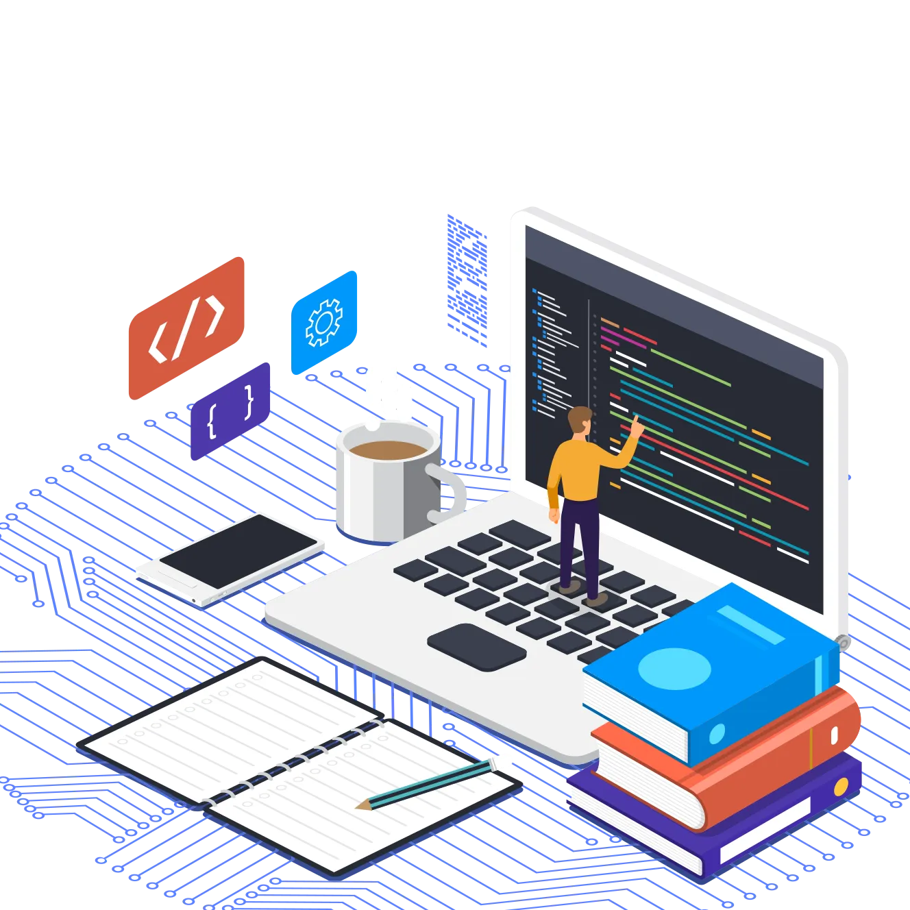 Coding illustration